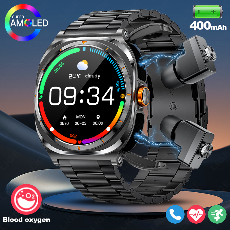 Do Oxygen Meter - LIGE 2025 montre sans fil écouteurs