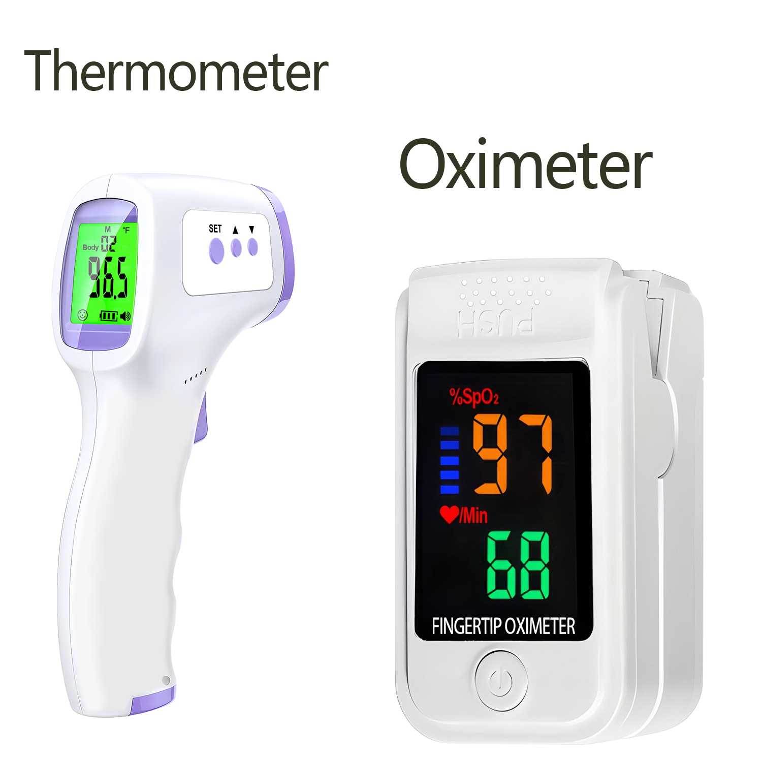 Do Oxygen Meter - Thermomètre électronique infrarouge numérique sans contact