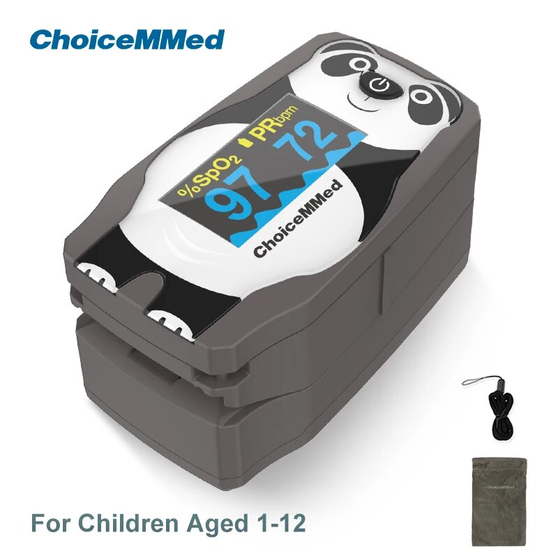 Do Oxygen Meter - ChoiceMMed Oxymètre de pouls pédiatrique pour