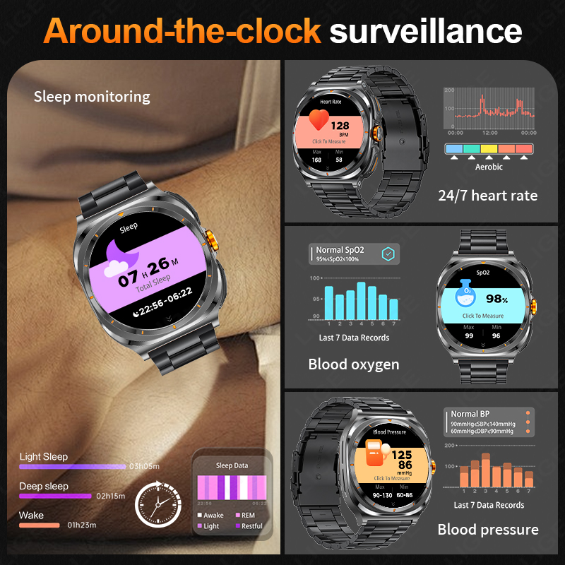 LIGE 2025 montre sans fil écou - Do Oxygen Meter avis et prix