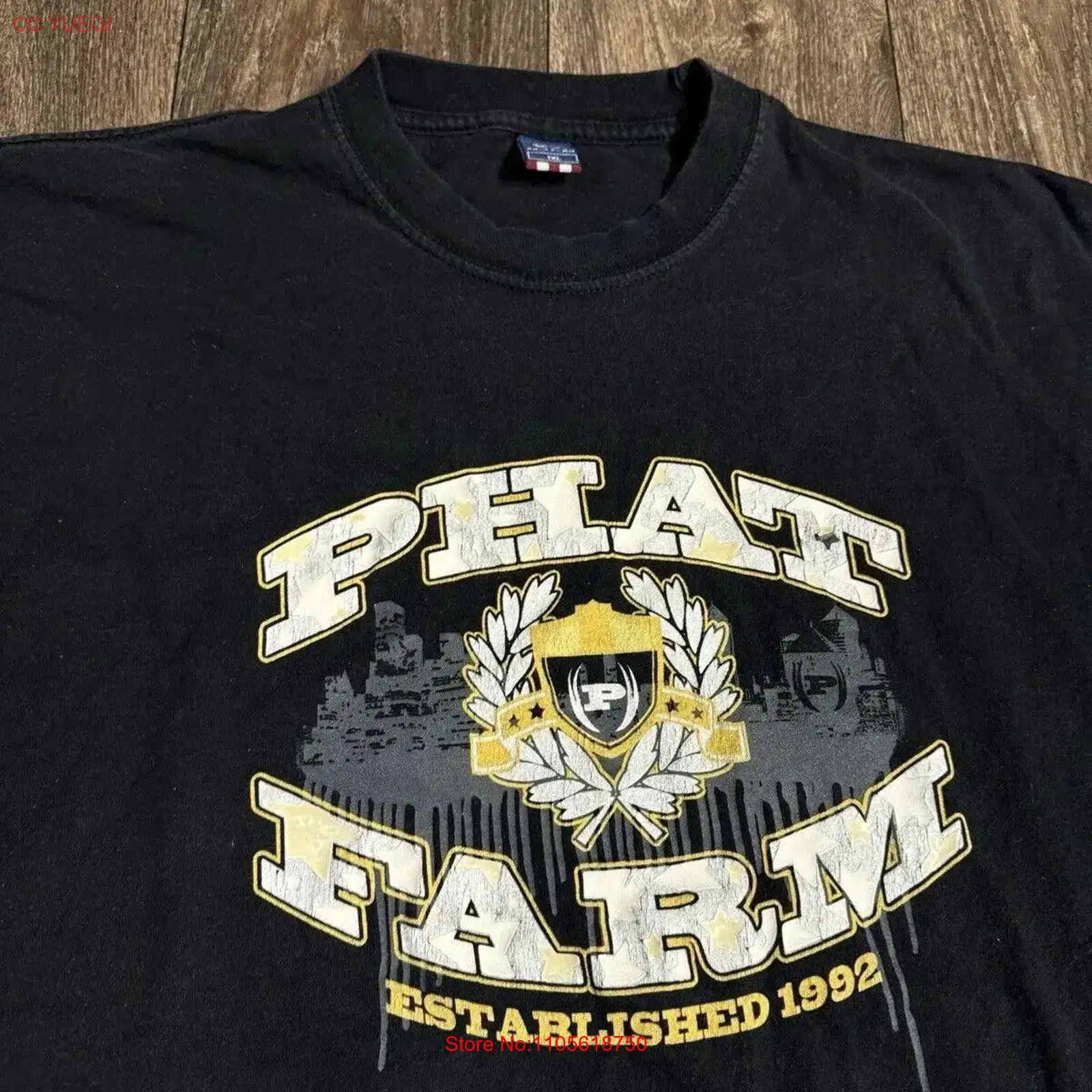 T-shirt vintage Y2K Phat Farm  - Urban Farming Usa avis et prix