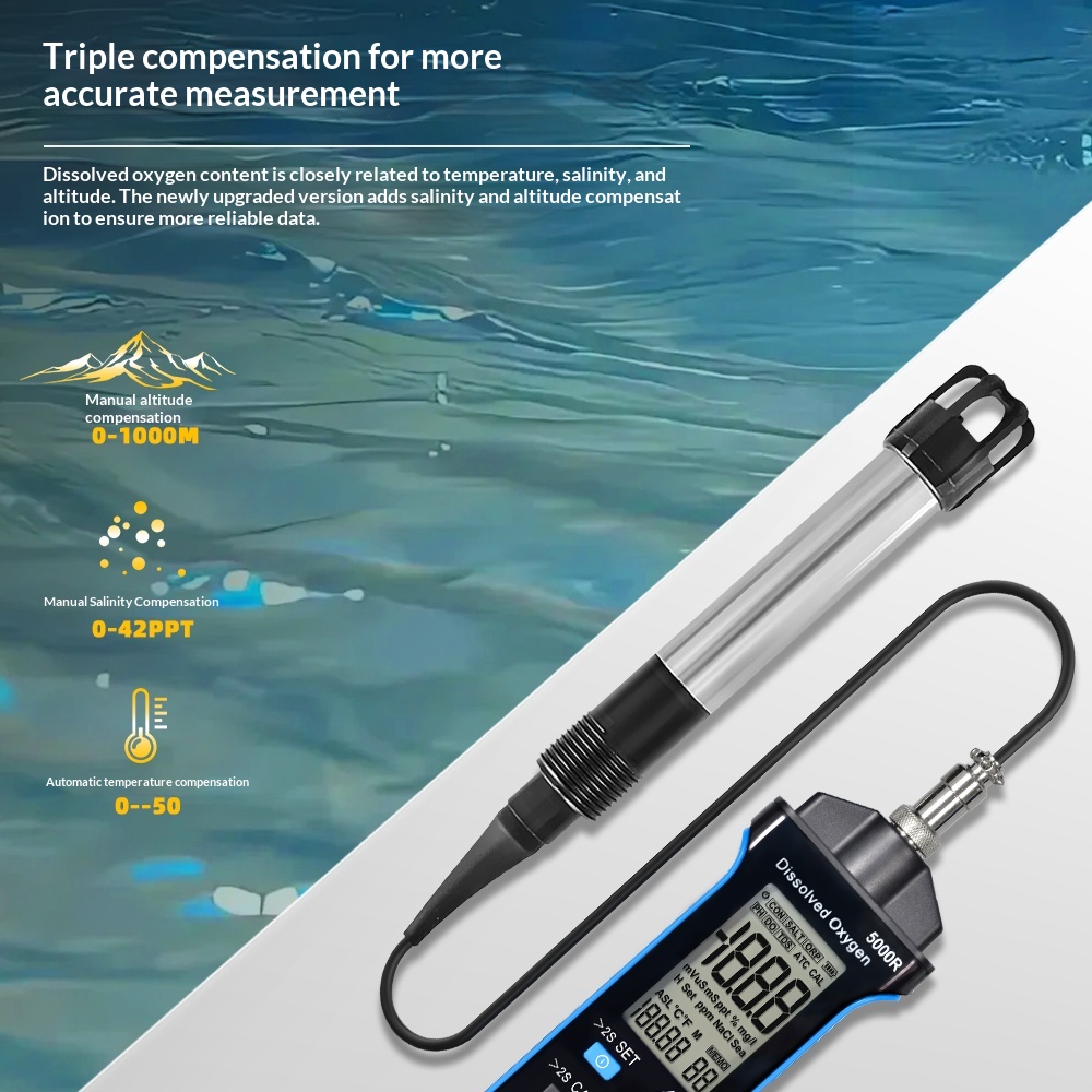 Analyseur d'oxygène dissous pa - Do Oxygen Meter avis et prix