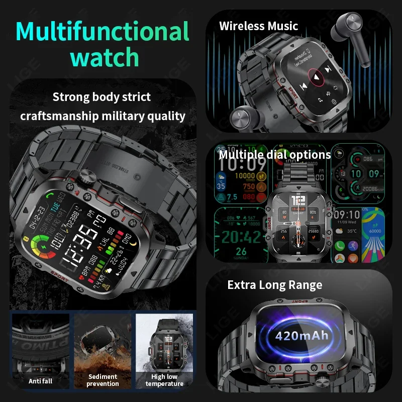 LIGE – montre connectée de spo - Do Oxygen Meter avis et prix